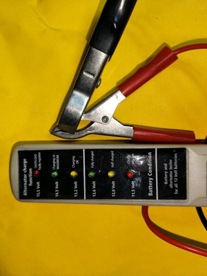 Battery and car dynamo measuring instrument like new