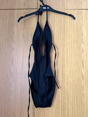 La Redoute black monokini swimsuit, size S/36