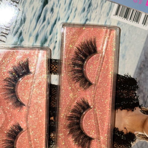Eyelashes new, pair for makeup