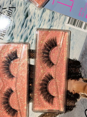 Eyelashes new, pair for makeup