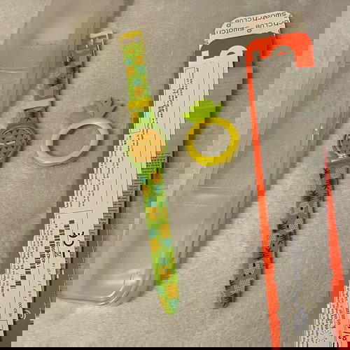 Ρολόι Swatch συλλεκτικό καινούργιο με αφαιρούμενο ανανά