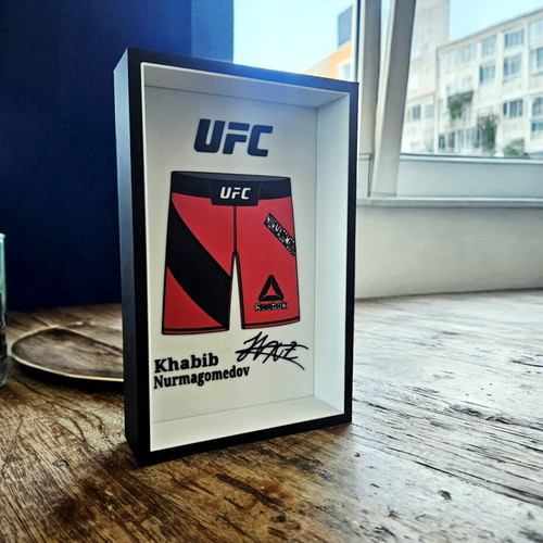 UFC Khabib Nurmagomedov shorts logo like new