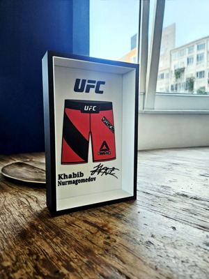 UFC Khabib Nurmagomedov shorts logo like new