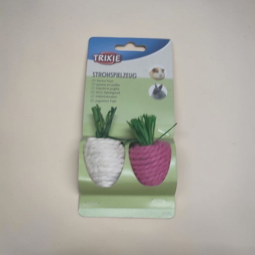Trixie Straw Radish new, set of 2 pieces for rodents