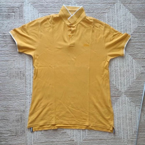 Splendid Polo Shirt XL like new, yellow with white details