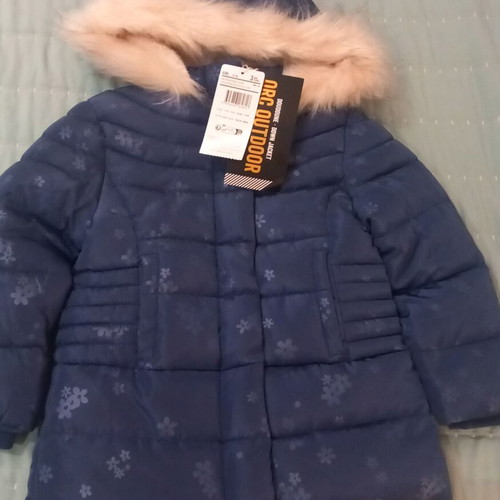 Girls' jacket new Orchestra 3 years blue 98 cm