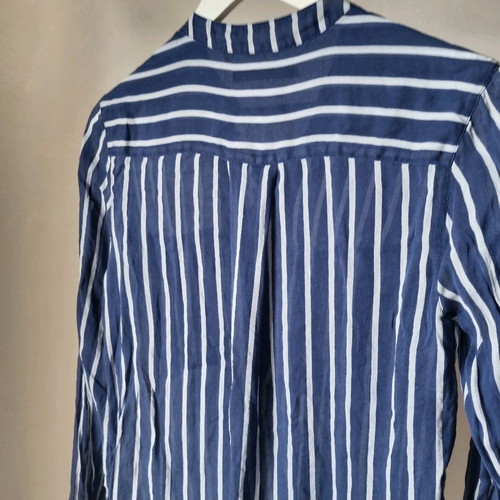 Πουκάμισο Custommade από μετάξι, σαν καινούργιο, μέγεθος 38, μπλε