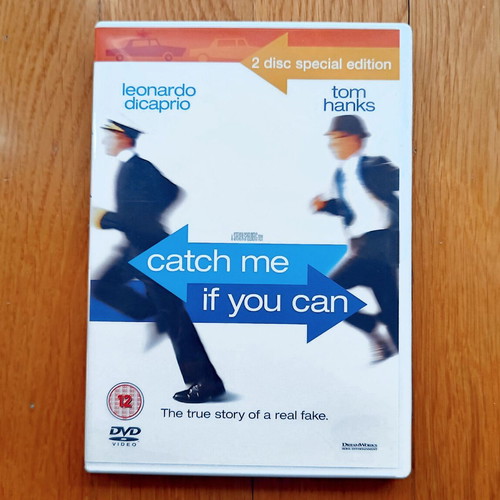 Catch me if you can (Η Πλεκτάνη) DVD μεταχειρισμένο, 2 δίσκοι, χωρίς ελληνικούς υπότιτλους