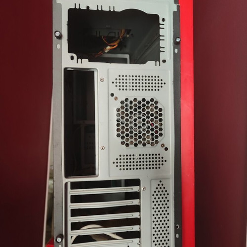 Retro PC Case with LCD Display used, Midi Tower ATX