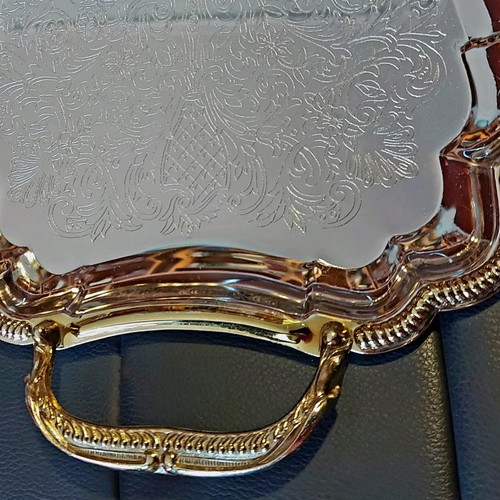 Twin Bird serving tray used 24×40