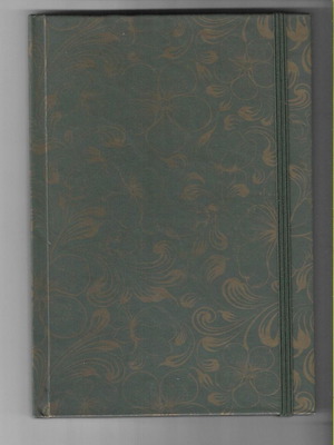 Hardcover notebook like new with elastic 20x14 cm, 90 pages