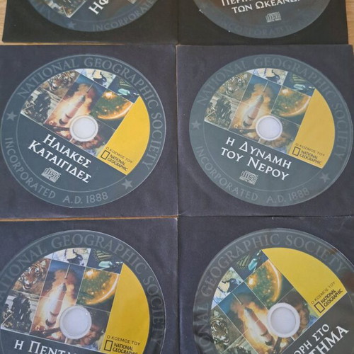 National Geographic DVD like new, pack of 11 historical and documentary