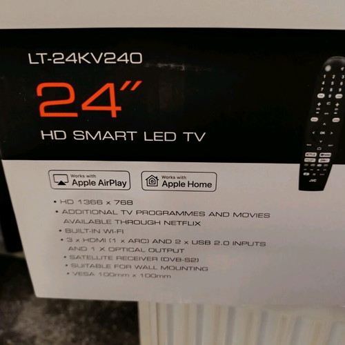 JVC 24" Smart TV HD Ready new with Netflix and YouTube