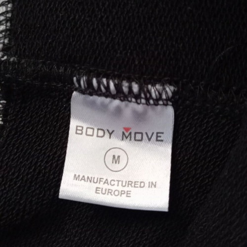 Bodymove women's tracksuit new, size M, black and white