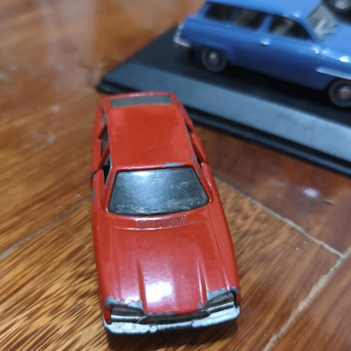 Diecast model cars used, Fiat Citroën Honda Zastava Renault 1:43 set