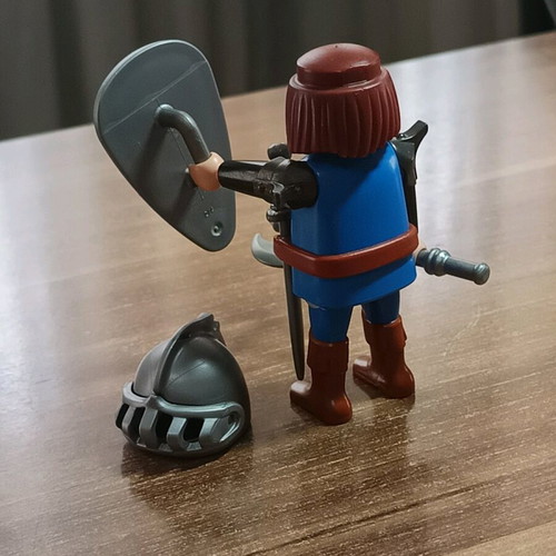 Playmobil Knight Chevalier of the Blue Order like new