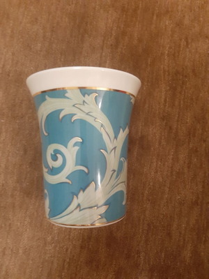Arabesque vase Versace - Rosenthal like new, 18cm