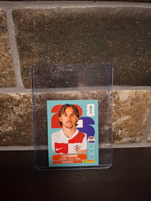 Luka Modric FIFA World Cup 2026 sticker new in protective case