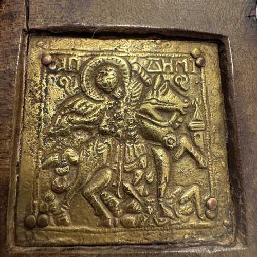 Icon or amulet used with Saint Demetrios