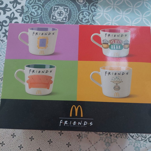 Friends collectible mug set of 4 from McDonalds