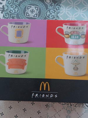 Friends collectible mug set of 4 from McDonalds