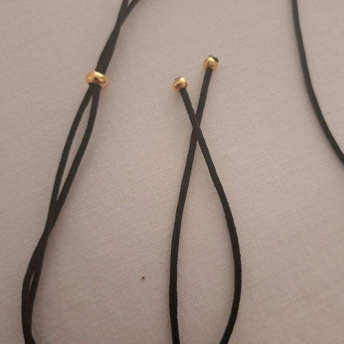 Easter egg necklace like new, red and gold