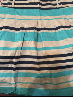 Skirt like new, black and turquoise, size M 38 10
