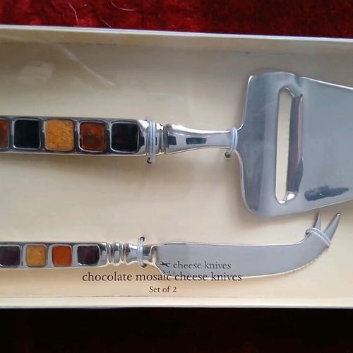 Cheese knives set new with the Pier brand
