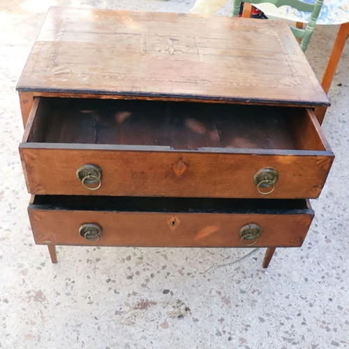 Antique Georgian Commode from 1790-1810, used