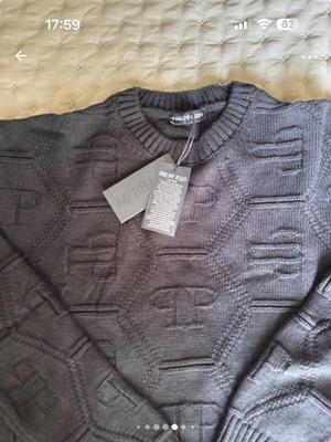 Philipp Plein sweater new, size XL, black