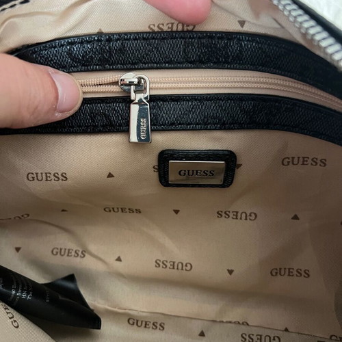 Guess set of 2 new black shoulder bags