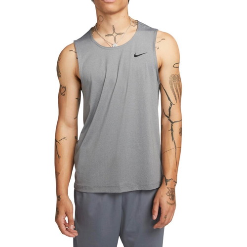 Ανδρικό αμάνικο T-shirt Nike Dri-FIT μέγεθος XL σαν καινούργιο, γκρι