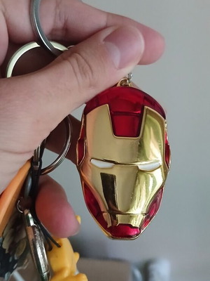 Marvel Iron Man keychain, new