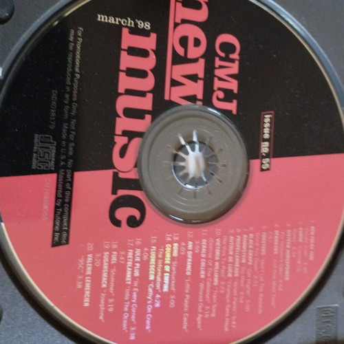 CMJ New Music 4 CD pack used, blues