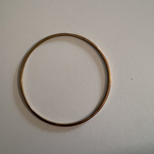 Bracelet gold tone large, like new