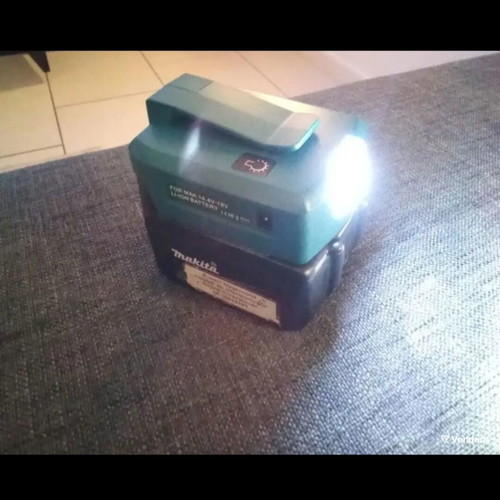 Led flashlight for Makita batteries new with two USB ports