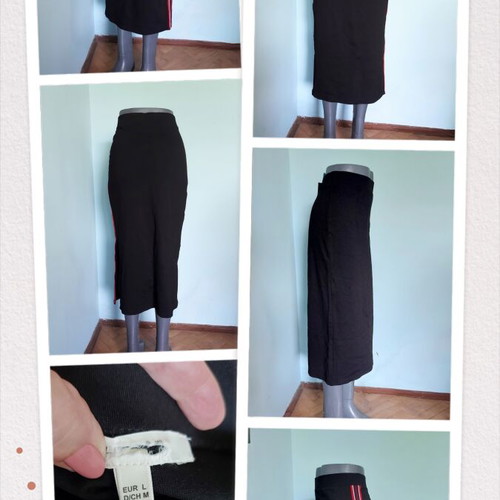 Sport skirt with slit and trim like new, sizes L to XXL