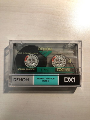 Κασέτα ήχου Denon DX1-60 μεταχειρισμένη, λεπτών