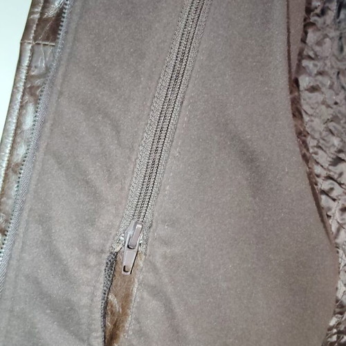 Navy & Green Italia men's brown leather jacket like new size L-XL