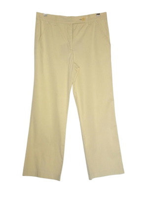 Krizia Jeans Cropped Cotton Pants new, size S beige