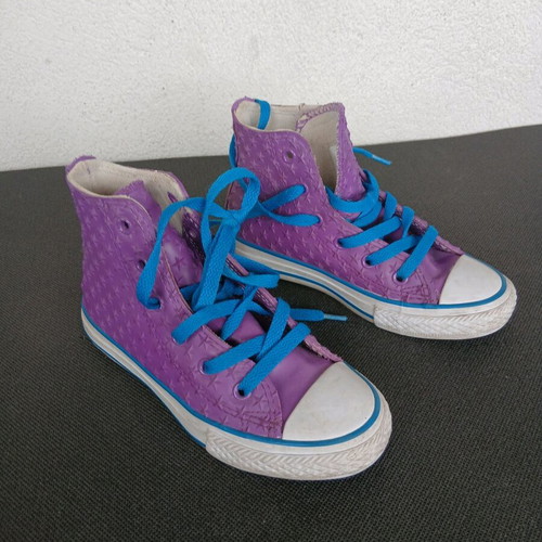 Converse All Star sneakers used, size 30, purple