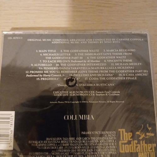 The Godfather Part 3 CD sealed