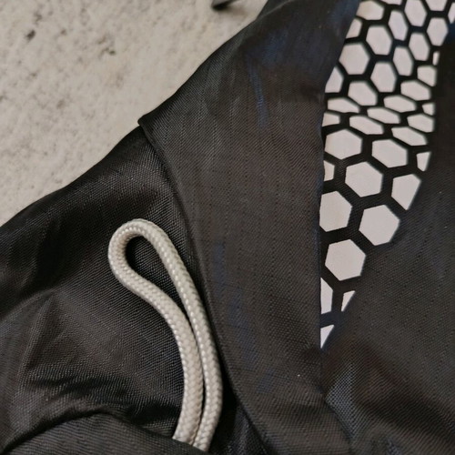 Backpack like new, black, with reinforcement and two fastenings
