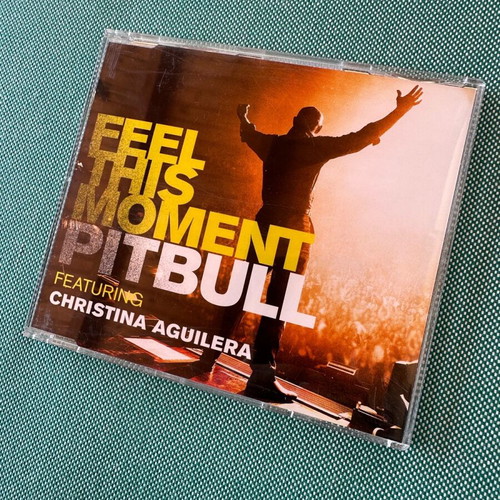 Feel This Moment CD single by Pitbull & Christina Aguilera like new, pop