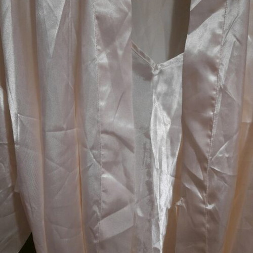Satin bathrobe and nightgown like new