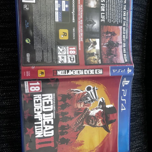 Red Dead Redemption II PS4 game
