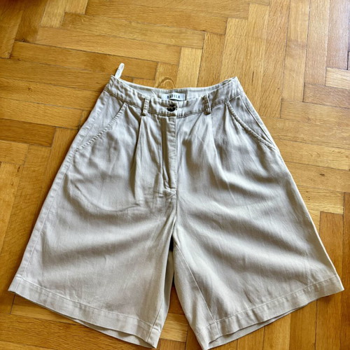Badila beige knee-high shorts XS