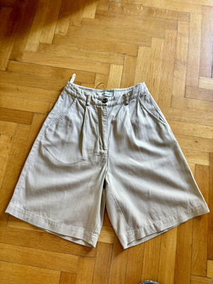 Badila beige knee-high shorts XS