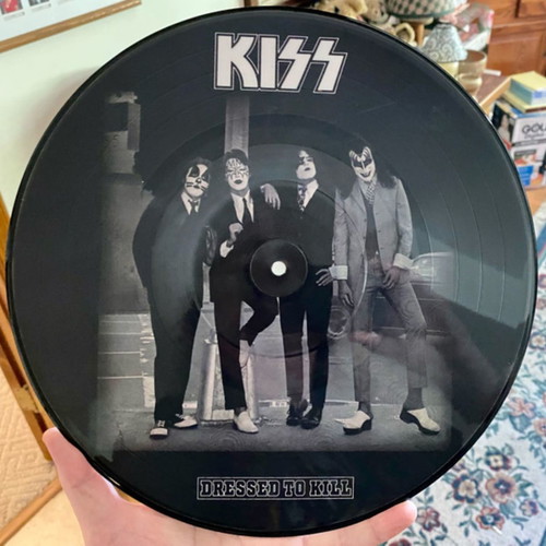Kiss Dressed To Kill vinyl picture disc new rare edition
