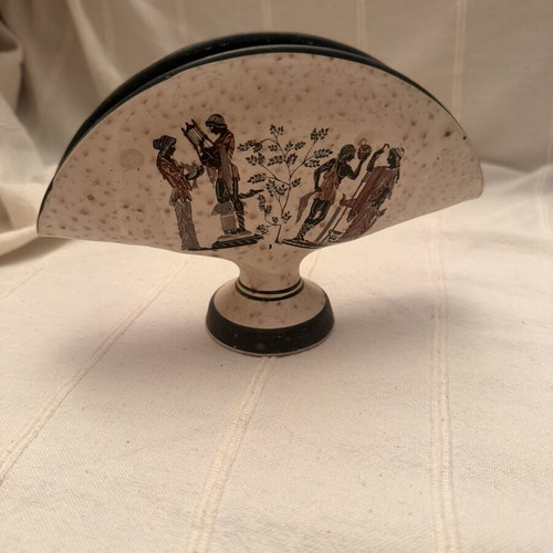Napkin holder Greek style design used